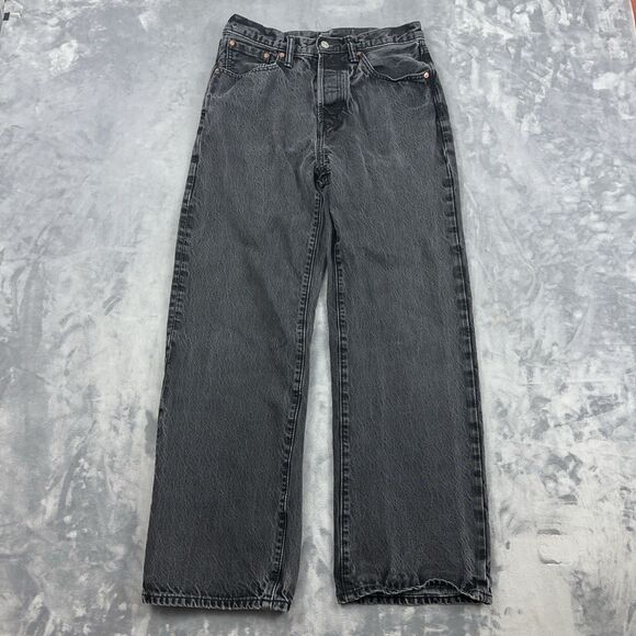 GAP Other - Gap 90's Loose Jeans Mens Size 30x32 Fits 29x30 Black Button Fly Grunge Denim
